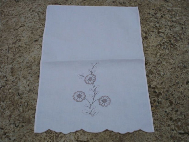 Broderie cu flori