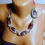 Pasione tarzie / colier ametist natural oval