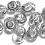 Margele din sticla, Superduo, half silver