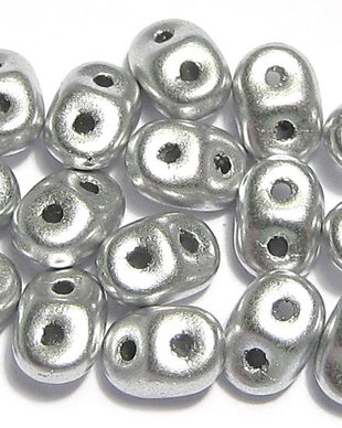 Margele din sticla, Superduo, Matte Metallic Dural