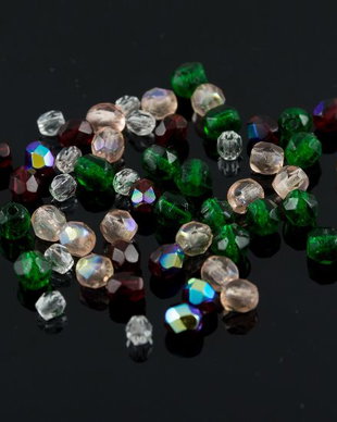 Re70 Mix margele sticla 3-4mm