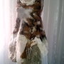 vandut Sarafan impaslit cu elemente crosetatae - Shabby Chic