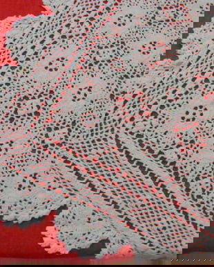 Fata de masa crosetata