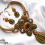 „FASCINATION” – Set colier şi cercei