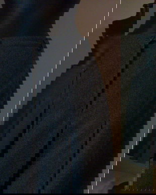 FUSTA PANTALONI PLISATA STOFA LANA FIARTA