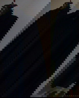 PALTON PELERINA STOFA LANA FIARTA NEAGRA