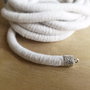 Snur bumbac bej deschis, 10mm ( 50cm) (KORB 9007 )