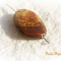 Agata crab fire oval mare aprox 5.5x20x30 mm