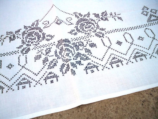 Broderie florala