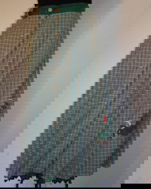 Fusta bavareza  cu broderie