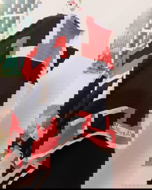 CHRISTIAN DIOR  ESARFA MATASE NATURALA ANII 60