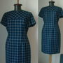 ROCHIE ANII 60 STOFA LANA TESUTA