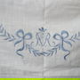 Set 2 draperii rustice cu broderie