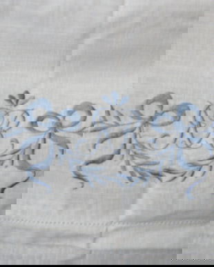 Set 2 draperii rustice cu broderie