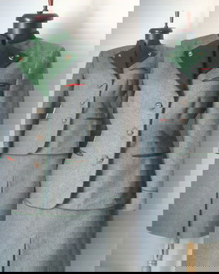 COSTUM GRI STOFA LANA FIARTA