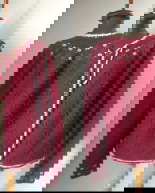 CARDIGAN TRICOTAT SI BRODAT MANUAL