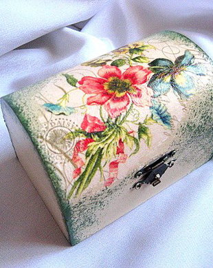 Cutie lemn decorata 25892
