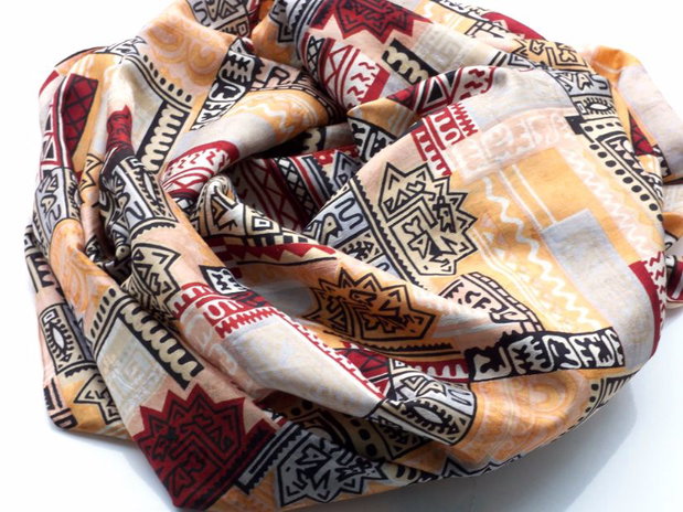 Material textil cu imprimeuri