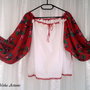 Bluza din bumbac prinsa prin crosetare - Spanish Gipsy