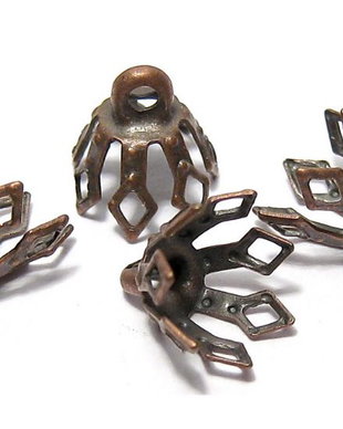 Capacel metalic, cupru, 7x8 mm