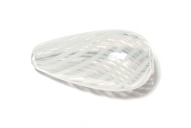 Margele de lampa, lacrima, 30x14 mm