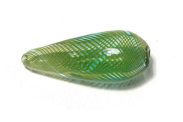 Margele de lampa, lacrima, 30x14 mm