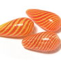 Margele de lampa, lacrima, 30x14 mm