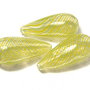 Margele de lampa, lacrima, 30x14 mm