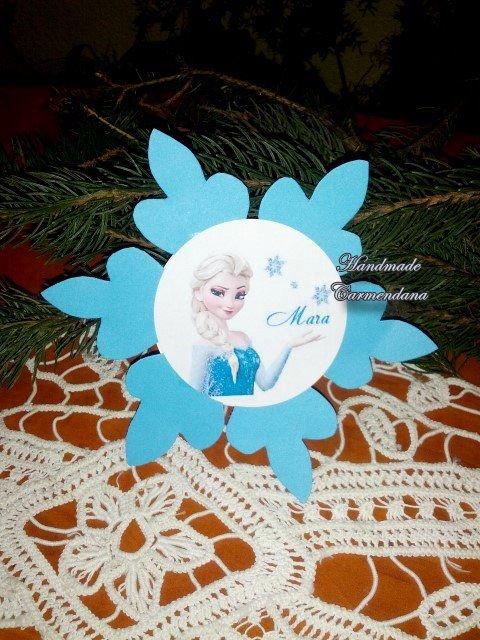 Invitatie  Elsa / Frozen
