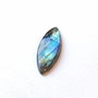 Cabochon labradorit marquise natural flashy - Spectrolit Superb - L0M0A