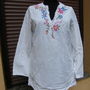 Bluza rustica cu broderie