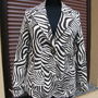 Blazer zebra print -BERRI