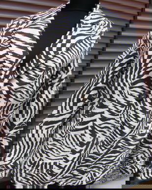 Blazer zebra print -BERRI