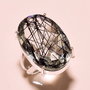 Inel argint si quartz