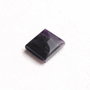 Cabochon  rectangular - Ametist violet inchis - 3A