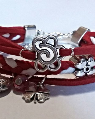 Bratara snur impletit Martisor