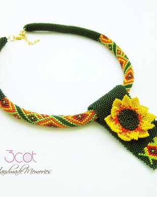 Colier motiv floral - REZERVAT