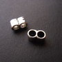 DISTANTIER 2 ORIFICII PT. SNUR - 15 X 8 X 8 MM