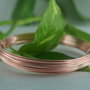 Sarma "rose gold" 0.8mm, sectiune patrata, NT (1)