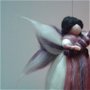 Zana Waldorf - Maternity Fairy 3 - Papusa lana - Decor camera copii