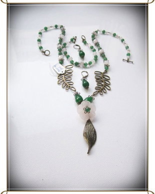 SET- CUART ROZ SI JAD VERDE