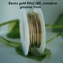 Sarma gold filled 12K, semidura, 1mm (0.25)