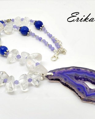 Colier purple