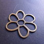 PANDANTIV FLOARE BRONZ - 39 X 41 MM