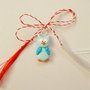 Martisor Bufnita bleu