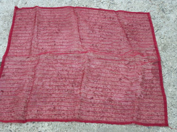 Organza  culoare grena