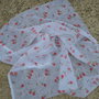 Material textil cu trandafiri