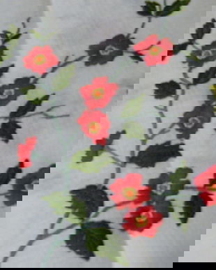 Fata de masa brodata-noua