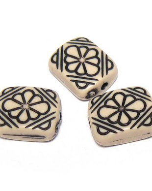 Margele din acril, antic style, 12x10 mm