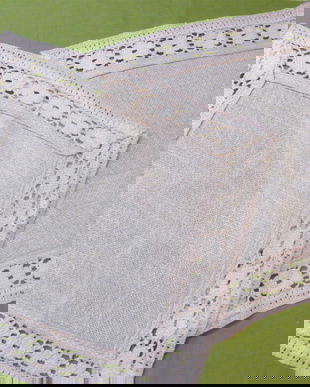 Set 2 servete cu dantela